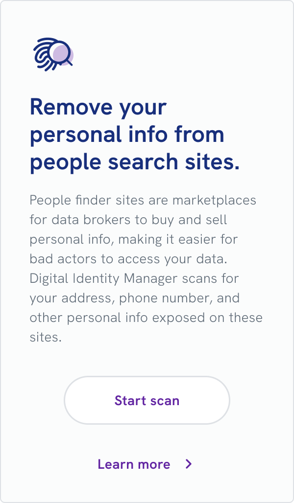 Before: dashboard card with instructive headline and weak CTA