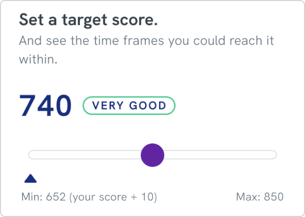 FICO Score Planner UI