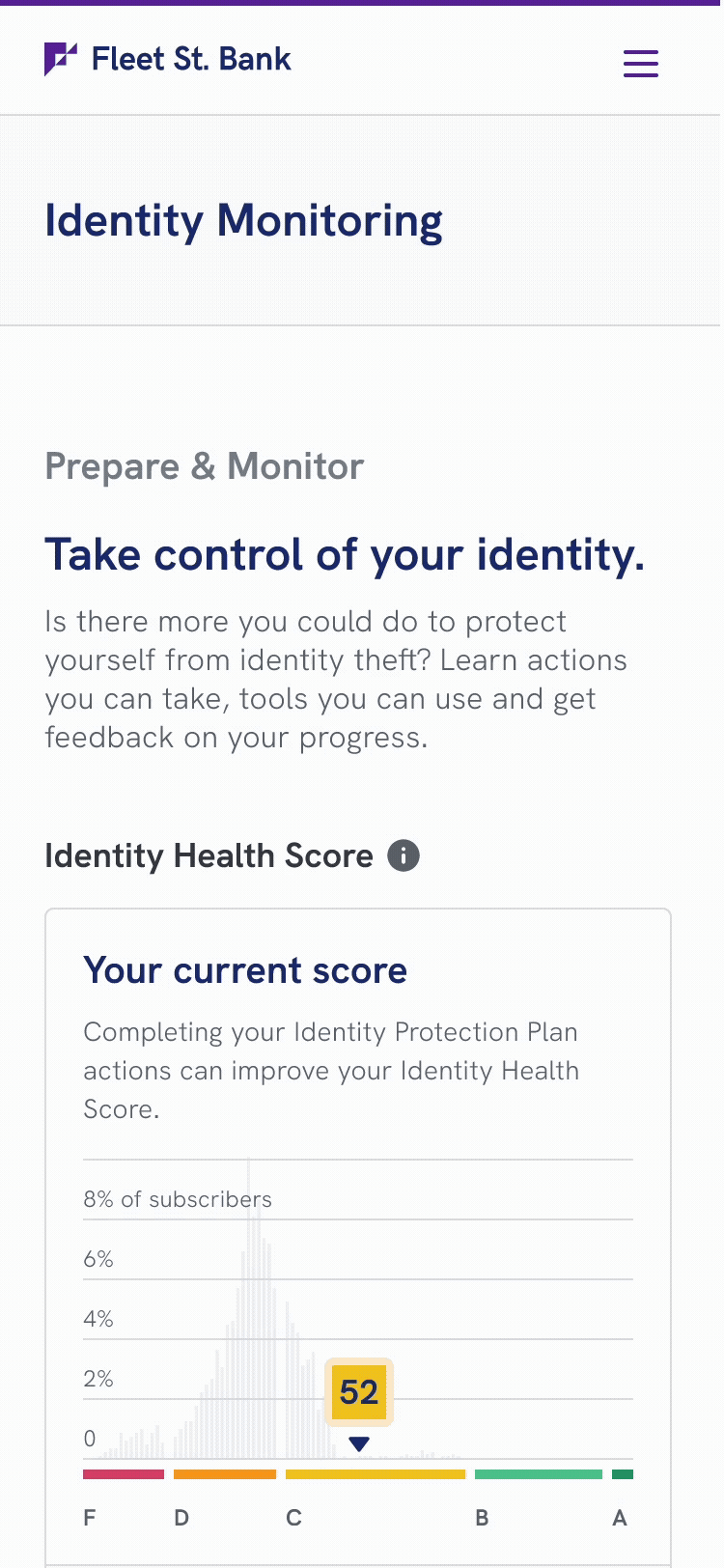 Score tooltip and contributing factors animation