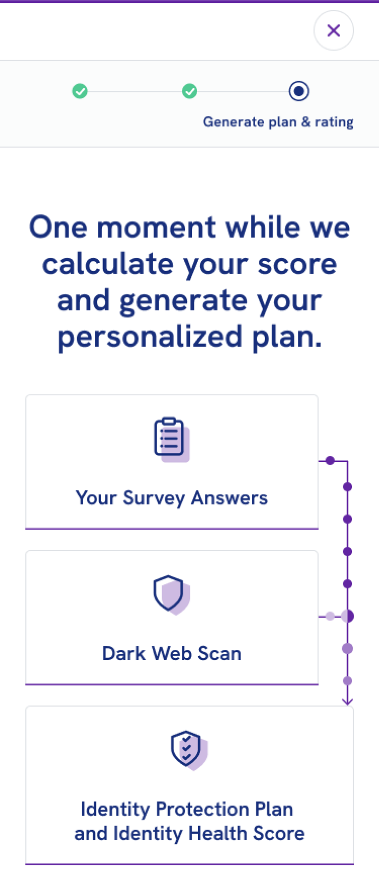 Survey outro screen